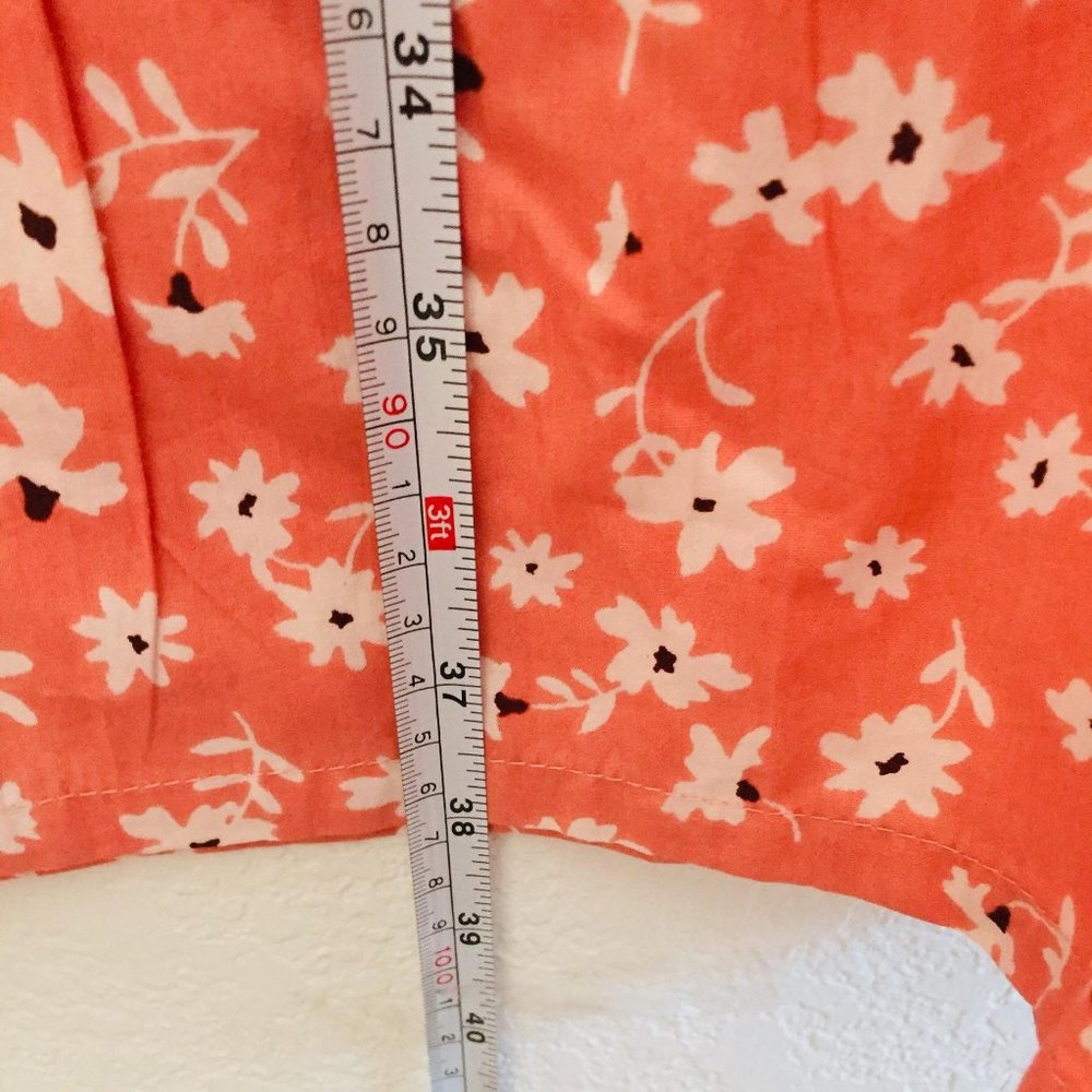 Derek Heart Women's Plus Size Floral Print Dress (1X) - Picture 10 of 16